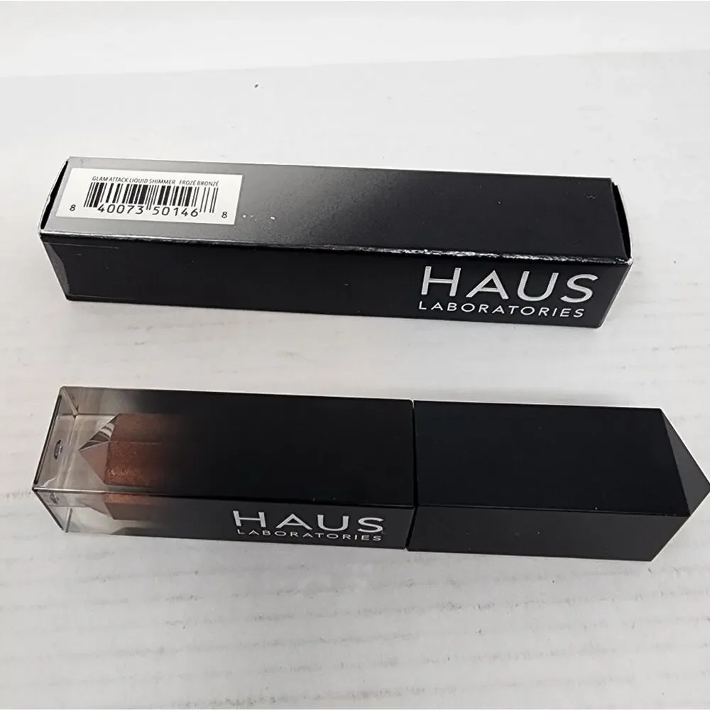 Haus Labs‎ by Lady Gaga Glam Attack Liquid Eyeshadow Long Wear Froze Bronze